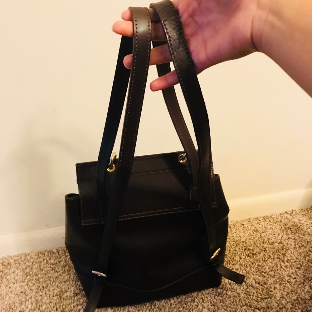 A.Bellucci Brown Leather Backpack - Picture 6 of 8